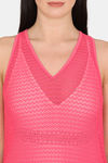 Amante Polyamide Spandex Swim Cover Up - Fandango Pink — thumbnail 5